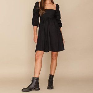 Puff Sleeve Dress